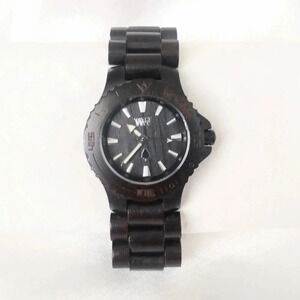 WeWood "Date" dark mahogany watch